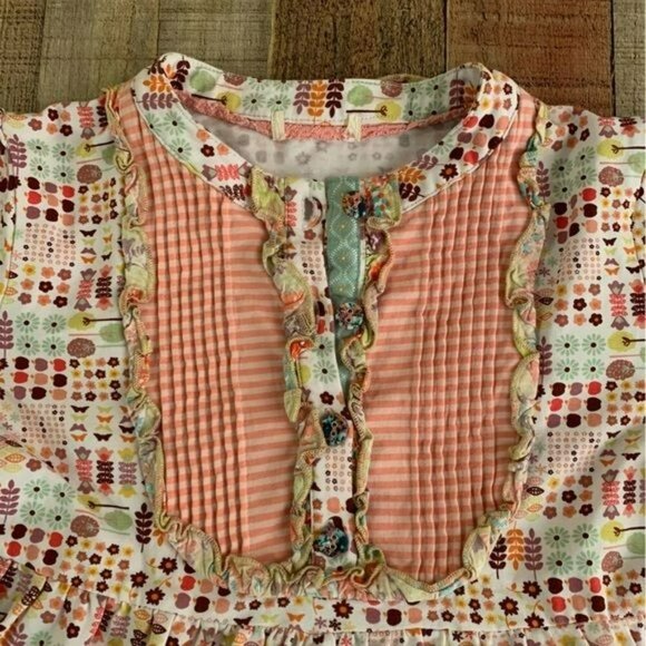 Matilda Jane cornelia libby girls long sleeve ruffle top - Picture 5 of 9